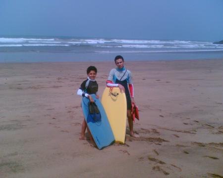 les bodyboardeurs